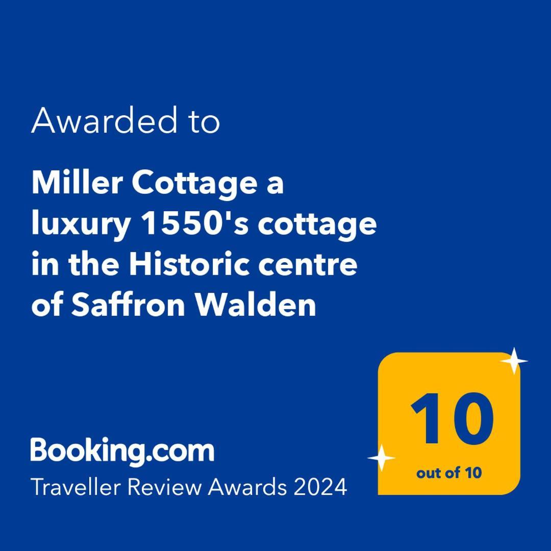 Miller Cottage A Luxury 1550'S Cottage In The Historic Centre Of Saffron Walden Exterior photo